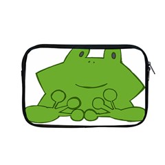 Illustrain Frog Animals Green Face Smile Apple Macbook Pro 13  Zipper Case by Mariart