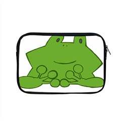 Illustrain Frog Animals Green Face Smile Apple Macbook Pro 15  Zipper Case by Mariart