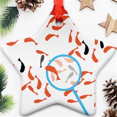 Illustrain Goldfish Fish Swim Pool Ornament (star)