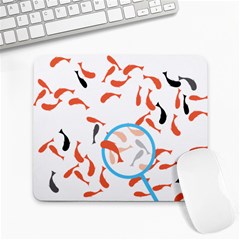 Illustrain Goldfish Fish Swim Pool Large Mousepads