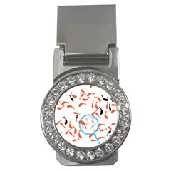 Illustrain Goldfish Fish Swim Pool Money Clips (cz) 