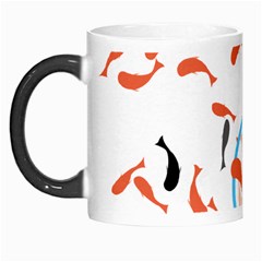 Illustrain Goldfish Fish Swim Pool Morph Mugs by Mariart