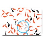 Illustrain Goldfish Fish Swim Pool Large Doormat  30 x20  Door Mat