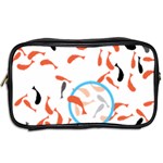 Illustrain Goldfish Fish Swim Pool Toiletries Bags 2-Side Back