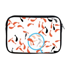 Illustrain Goldfish Fish Swim Pool Apple Macbook Pro 17  Zipper Case by Mariart