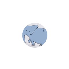 Illustrain Elephant Animals 1  Mini Buttons