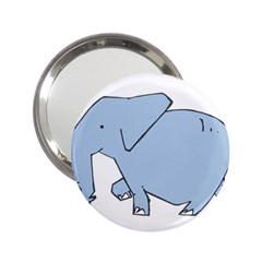 Illustrain Elephant Animals 2 25  Handbag Mirrors by Mariart