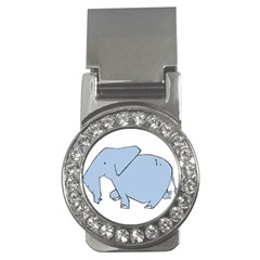 Illustrain Elephant Animals Money Clips (cz)  by Mariart