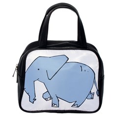 Illustrain Elephant Animals Classic Handbags (one Side)