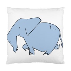 Illustrain Elephant Animals Standard Cushion Case (one Side)