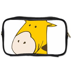 Illustrain Giraffe Face Animals Toiletries Bags 2-side