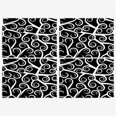 Koru Vector Background Black Belt Buckles by Mariart