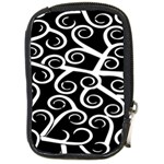 Koru Vector Background Black Compact Camera Cases Front