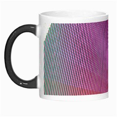 Light Means Net Pink Rainbow Waves Wave Chevron Morph Mugs by Mariart