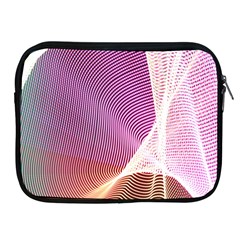 Light Means Net Pink Rainbow Waves Wave Chevron Apple Ipad 2/3/4 Zipper Cases by Mariart