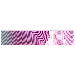 Light Means Net Pink Rainbow Waves Wave Chevron Flano Scarf (small) by Mariart