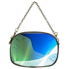 Light Means Net Pink Rainbow Waves Wave Chevron Green Blue Chain Purses (one Side) 