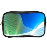 Light Means Net Pink Rainbow Waves Wave Chevron Green Blue Toiletries Bags 2-Side Back