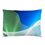 Light Means Net Pink Rainbow Waves Wave Chevron Green Blue Pillow Case (Two Sides) Front