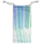 Light Means Net Pink Rainbow Waves Wave Chevron Green Jewelry Bag Back