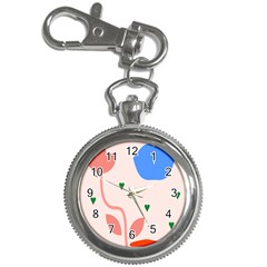 Lip Sexy Flower Tulip Heart Pink Red Blue Green Love Key Chain Watches by Mariart