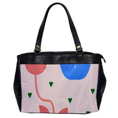 Lip Sexy Flower Tulip Heart Pink Red Blue Green Love Office Handbags by Mariart