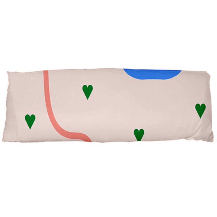 Lip Sexy Flower Tulip Heart Pink Red Blue Green Love Body Pillow Case Dakimakura (Two Sides)