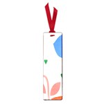 Lip Sexy Flower Tulip Heart Pink Red Blue Green Love Small Book Marks Front