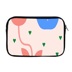 Lip Sexy Flower Tulip Heart Pink Red Blue Green Love Apple Macbook Pro 17  Zipper Case by Mariart