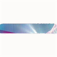 Light Means Net Pink Rainbow Waves Wave Chevron Red Small Bar Mats by Mariart