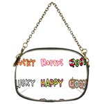 Lucky Happt Good Sign Star Chain Purses (Two Sides)  Front