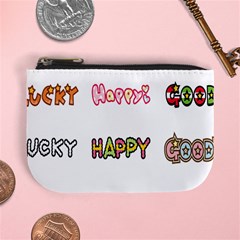 Lucky Happt Good Sign Star Mini Coin Purses by Mariart