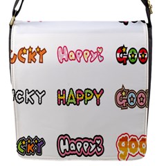 Lucky Happt Good Sign Star Flap Messenger Bag (s) by Mariart