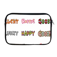 Lucky Happt Good Sign Star Apple Macbook Pro 17  Zipper Case by Mariart