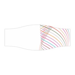 Line Wave Rainbow Stretchable Headband