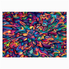 Moreau Rainbow Paint Large Glasses Cloth by Mariart