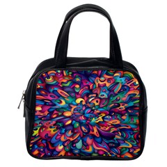 Moreau Rainbow Paint Classic Handbags (one Side) by Mariart