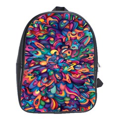 Moreau Rainbow Paint School Bags(large)  by Mariart