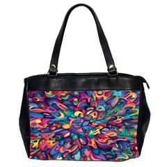 Moreau Rainbow Paint Office Handbags (2 Sides) 