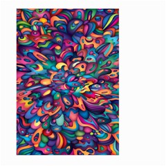 Moreau Rainbow Paint Large Garden Flag (two Sides)