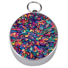 Moreau Rainbow Paint Silver Compasses