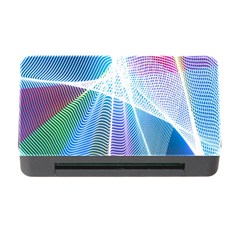 Light Means Net Pink Rainbow Waves Wave Chevron Green Blue Sky Memory Card Reader With Cf by Mariart