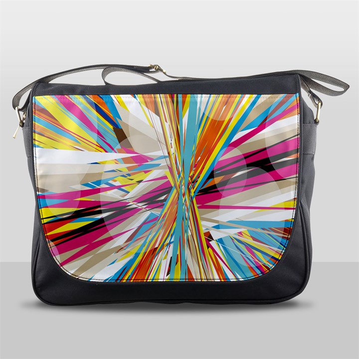 Illustration Material Collection Line Rainbow Polkadot Polka Messenger Bags