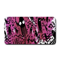 Octopus Colorful Cartoon Octopuses Pattern Black Pink Medium Bar Mats by Mariart