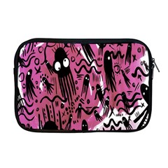 Octopus Colorful Cartoon Octopuses Pattern Black Pink Apple Macbook Pro 17  Zipper Case by Mariart