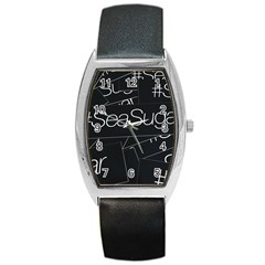 Sea Sugar Line Black Barrel Style Metal Watch