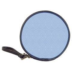 Seamless Lines Concentric Circles Trendy Color Heavenly Light Airy Blue Classic 20-cd Wallets by Mariart