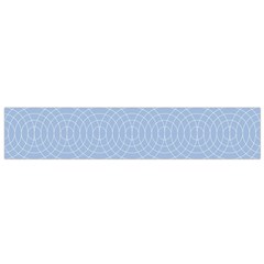 Seamless Lines Concentric Circles Trendy Color Heavenly Light Airy Blue Flano Scarf (small) by Mariart