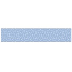 Seamless Lines Concentric Circles Trendy Color Heavenly Light Airy Blue Flano Scarf (large) by Mariart