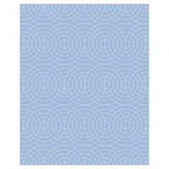 Seamless Lines Concentric Circles Trendy Color Heavenly Light Airy Blue Drawstring Bag (small) by Mariart